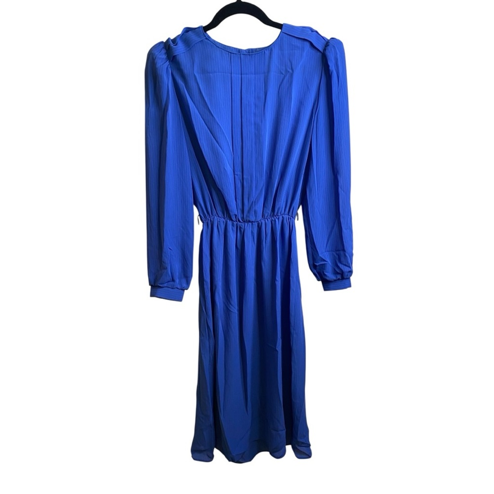 Vintage Sarah Taylor Long Sleeve Blue Dress